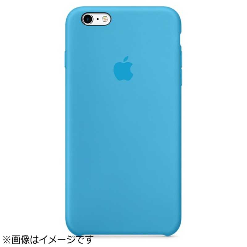アップル アップル 【アウトレット】｢純正｣iPhone 6s/6用 シリコーンケース ブルー MKY52FEA MKY52FEA