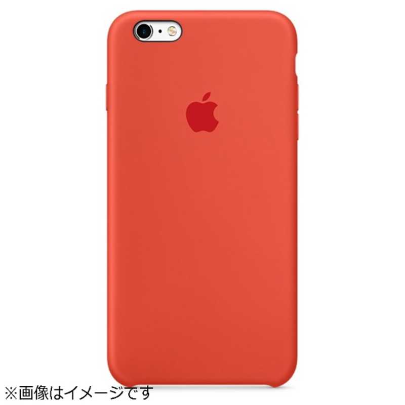 アップル アップル ｢純正｣iPhone 6s/6用 シリコーンケース オレンジ MKY62FEA MKY62FEA