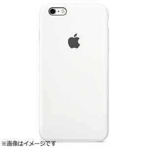 アップル 【アウトレット】｢純正｣iPhone 6s Plus/6 Plus用 シリコーンケース ホワイト MKXK2FEA