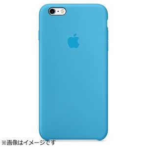 アップル 【アウトレット】｢純正｣iPhone 6s Plus/6 Plus用 シリコーンケース ブルー MKXP2FEA