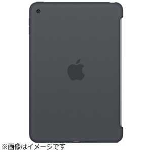 アップル 【純正】 iPad mini 4用　シリコンケース　チャコールグレイ　MKLK2FE/A　チャコールグレイ MKLK2FEA