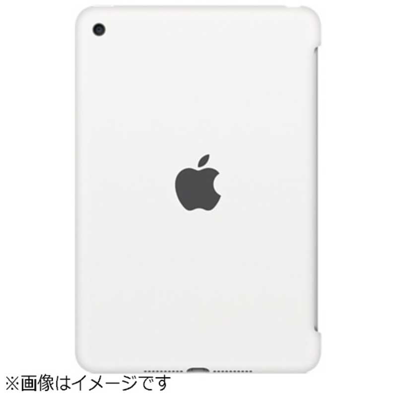 アップル アップル 【純正】 iPad mini 4用 シリコンケース ホワイト MKLL2FEA MKLL2FEA