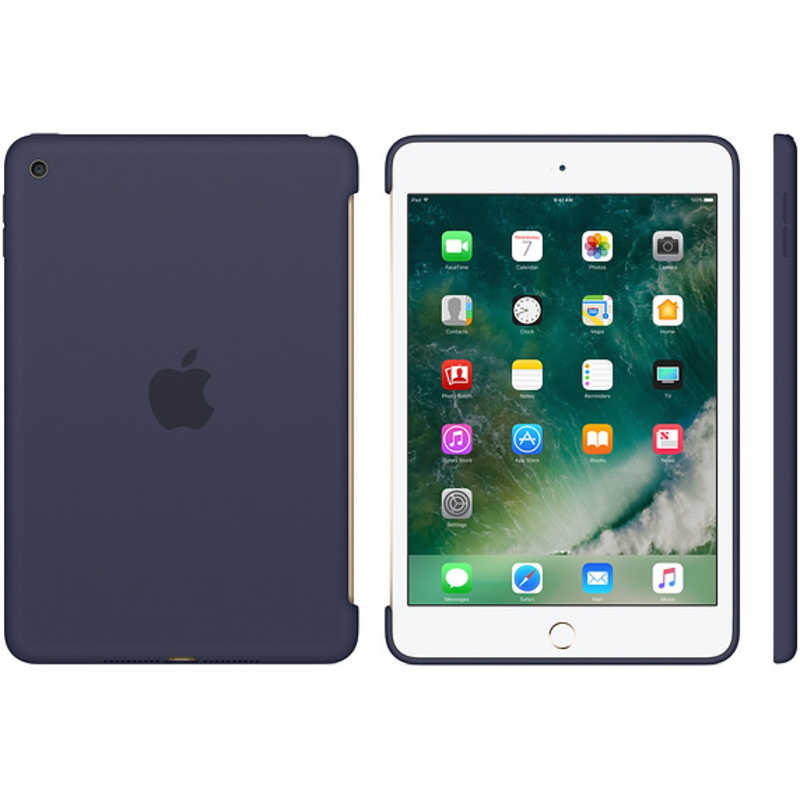 アップル アップル 【純正】 iPad mini 4用 シリコンケース ミッドナイトブルー MKLM2FEA MKLM2FEA