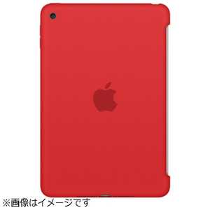 アップル ｢純正｣iPad mini 4用シリコンケｰス MKLN2FE/A (レッド･PRODUCT)