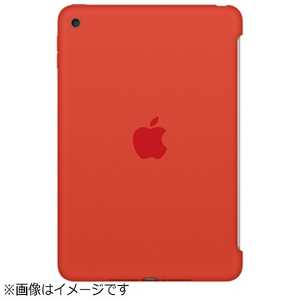 アップル 【純正】 iPad mini 4用　シリコンケース　オレンジ　MLD42FE/A MLD42FEA