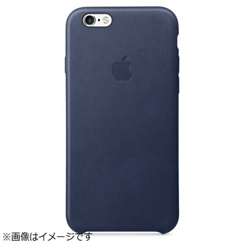 アップル アップル 【純正】 iPhone 6s／6用　レザーケース　ミッドナイトブルー　MKXU2FE/A MKXU2FEA MKXU2FEA