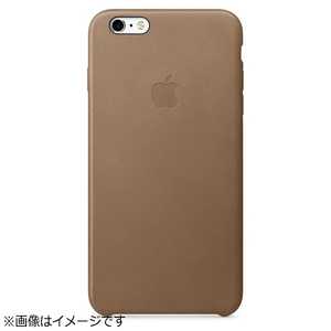アップル ｢純正｣iPhone 6s Plus/6 Plus用 レザーケース ブラウン MKX92FEA
