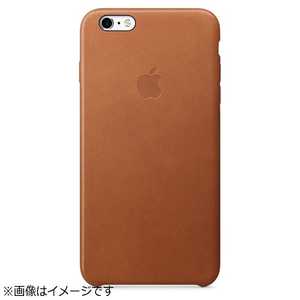 アップル ｢純正｣iPhone 6s Plus/6 Plus用 レザーケース サドルブラウン MKXC2FEA