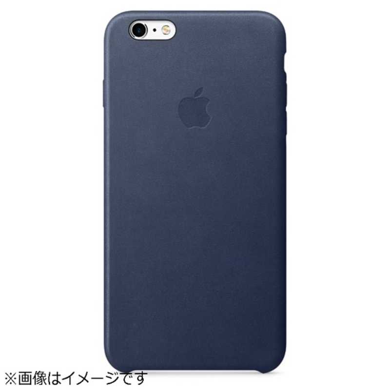 アップル アップル 【純正】 iPhone 6s Plus／6 Plus用　レザーケース　ミッドナイトブルー　MKXD2FEA（開梱品 本体未使用品） MKXD2FEA MKXD2FEA