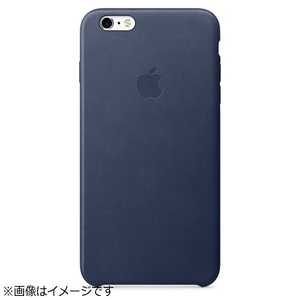 アップル 【純正】 iPhone 6s Plus／6 Plus用　レザーケース　ミッドナイトブルー　MKXD2FEA（開梱品 本体未使用品） MKXD2FEA