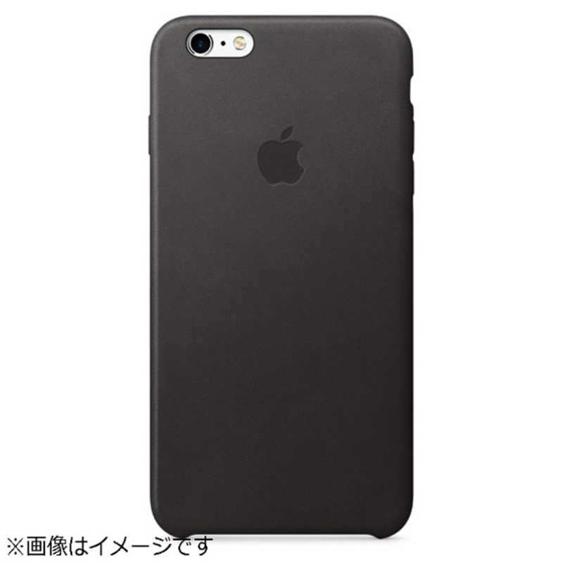 アップル アップル 【アウトレット】｢純正｣iPhone 6s Plus/6 Plus用 レザーケース ブラック MKXF2FEA MKXF2FEA