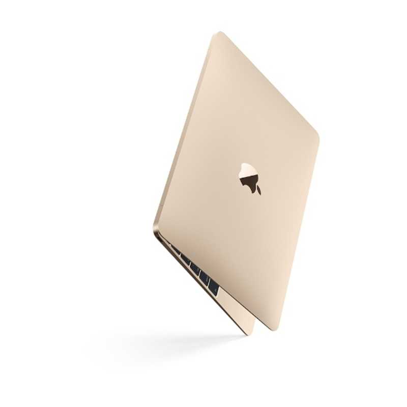 アップル アップル MacBook 12インチ Retina Displayモデル［Core m5（1.2GHzデュアルコア）／8GB／SSD：512GB］　ゴールド　MLHF2J/A　ゴールド MLHF2JA MLHF2JA