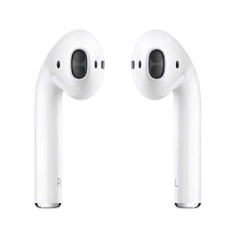 アップル アップル bluetooth イヤホン インナーイヤー型 AirPods [ リモコン・マイク 対応 / ワイヤレス ( 左右分離 ) / Bluetooth ]  AIRPODS AIRPODS