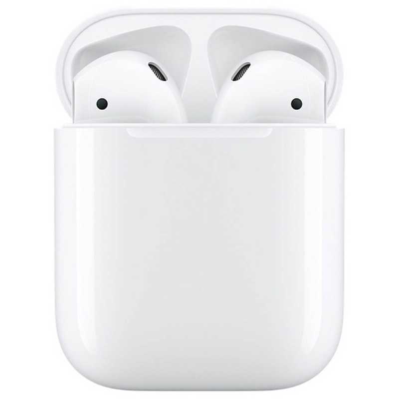 アップル アップル bluetooth イヤホン インナーイヤー型 AirPods [ リモコン・マイク 対応 / ワイヤレス ( 左右分離 ) / Bluetooth ]  AIRPODS AIRPODS