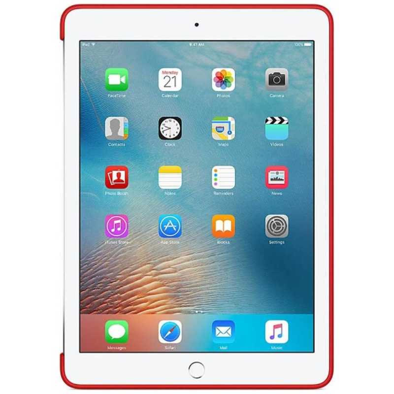 アップル アップル 【純正】 9.7インチiPad Pro用 シリコーンケース レッド PRODUCT MM222FEA MM222FEA