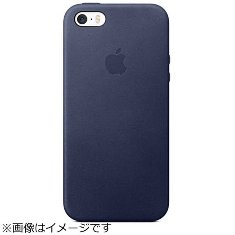 アップル アップル 【純正】 iPhone SE（第1世代）4インチ / 5s / 5用　レザーケース　ミッドナイトブルー　MMHG2FE/A MMHG2FEA MMHG2FEA