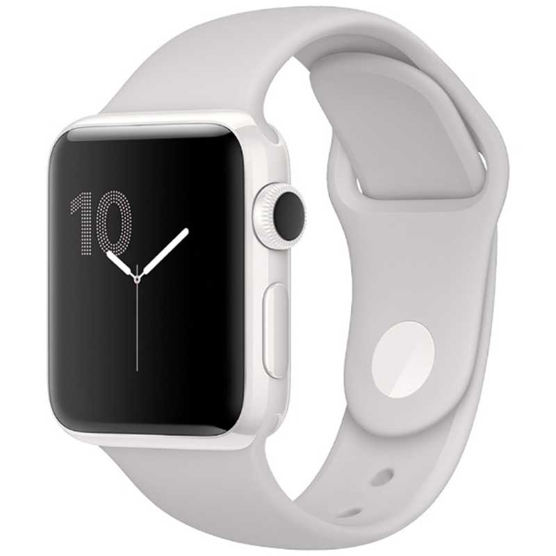アップル アップル Apple Watch Edition 38mm ホワイト MNTN2J/A セラミックケｰスとクラウドスポｰツバンド MNTN2J/A セラミックケｰスとクラウドスポｰツバンド