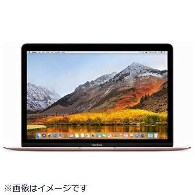 アップル 12ｲﾝﾁMacBook/1.3GHz/ﾃﾞｭｱﾙｺｱ i5/512GB/US/ROSEGOLD USｷｰ
