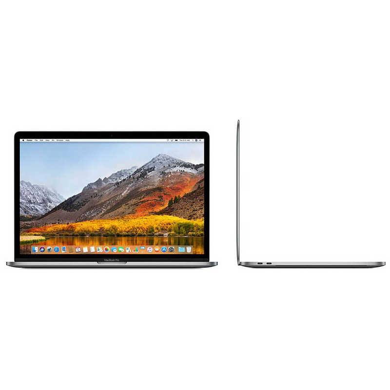 アップル アップル MacBookPro 15インチ Touch Bar搭載モデル[SSD 256GB/メモリ 16GB/2.8GHzクアッドコア Core i7]スペースグレイ MPTR2JA MPTR2JA