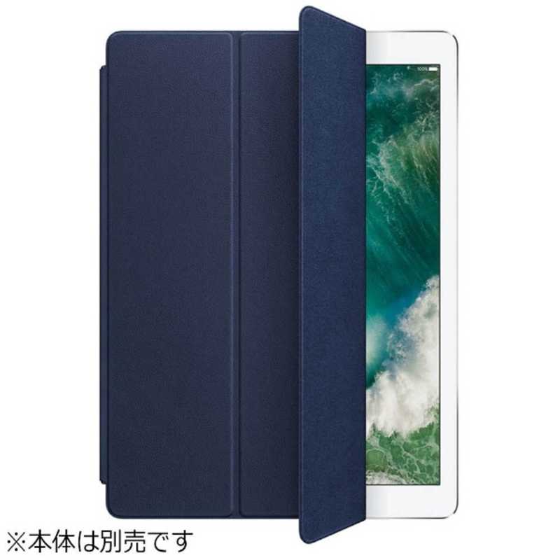 アップル アップル 【純正】12.9インチiPad Pro用レザーSmart Cover - ミッドナイトブルー MPV22FEA MPV22FEA