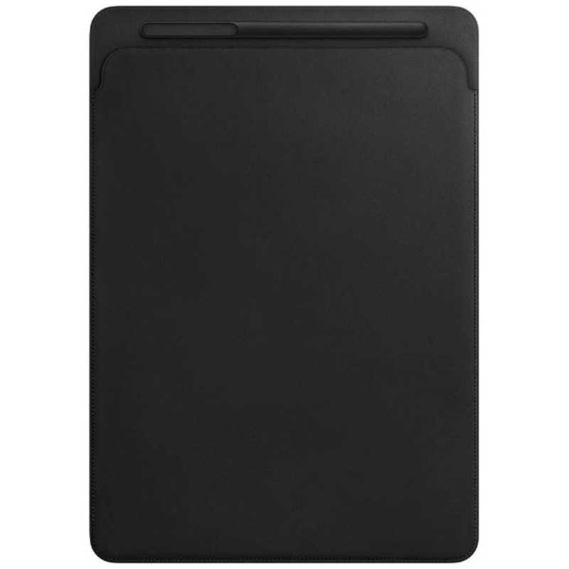 アップル アップル 【純正】12.9インチiPad Pro用レザースリーブ - ブラック MQ0U2FEA MQ0U2FEA