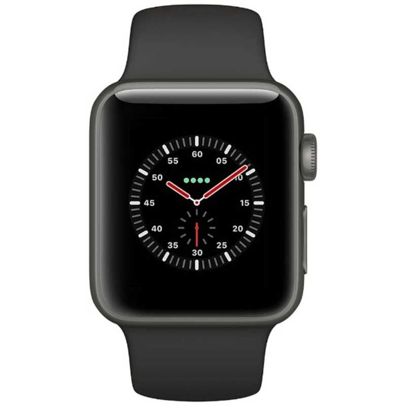 アップル アップル Apple Watch Edition（GPS + Cellularモデル） 38mm グレイセラミックケースとグレイ/ブラックスポーツバンド　MQM42J/A MQM42JA MQM42JA