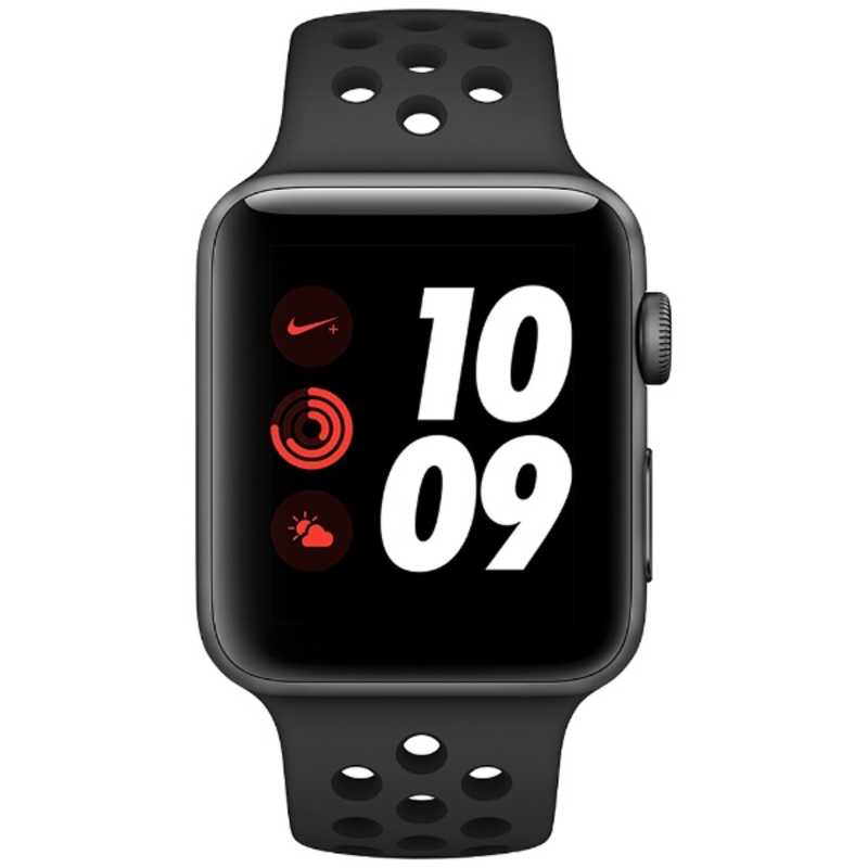 アップル アップル Apple Watch Nike+(GPS+Cellularモデル) 42mm MQMF2J/A スペｰスグレイアルミニウムケｰスとアンスラサイト/ブラックNikeスポｰツバンド  MQMF2J/A スペｰスグレイアルミニウムケｰスとアンスラサイト/ブラックNikeスポｰツバンド 