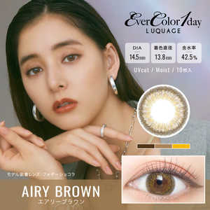 アイセイ (度あり/-7.00) エバーカラーワンデールクアージュ エアリーブラウン(BC8.7/ PWR-7.00/ DIA14.5)(10枚入) カラコン アイセイ (度あり/-7.00) エバーカラーワンデールクアージュ エアリーブラウン(BC8.7/ PWR-7.00/ DIA14.5)(10枚入) カラコン