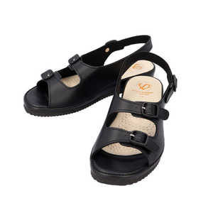 トランソニック pure walker(ピュアウォーカー)コンフォート ナースサンダル M(22.5-23cm) ブラック トランソニック pure walker(ピュアウォーカー)コンフォート ナースサンダル M(22.5-23cm) ブラック