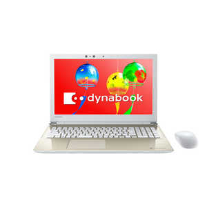dynabook　ダイナブック ノートパソコン　サテンゴールド PT55GGP-BEA2