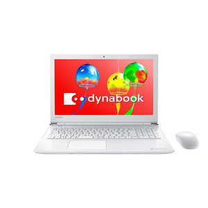 dynabook　ダイナブック ノートパソコン　リュクスホワイト PT45GWP-SEA
