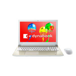 dynabook　ダイナブック ノートパソコン　サテンゴールド PT45GGP-SEA