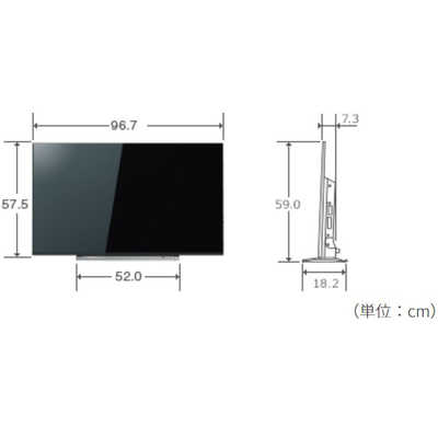 REGZA　43M520X TVS REGZA 液晶テレビ 43M520X の通販 - カテゴリ：テレビ