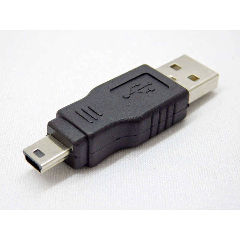 SSAサービス SSAサービス USB変換コネクタ USB A(オス) miniUSB(オス) miniUSB(オス) / USB A(オス) ブラック SUAMMIM SUAMMIM