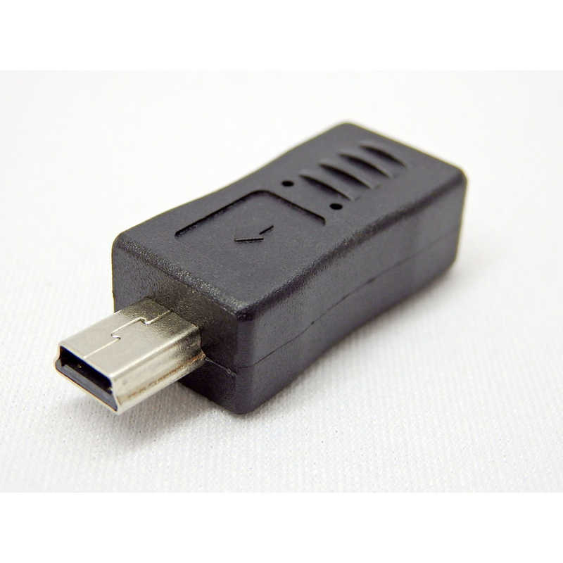 SSAサービス SSAサービス USB変換コネクタ microUSB(メス) miniUSB(オス) ※OTG非対応 ブラック SMCMMIF SMCMMIF