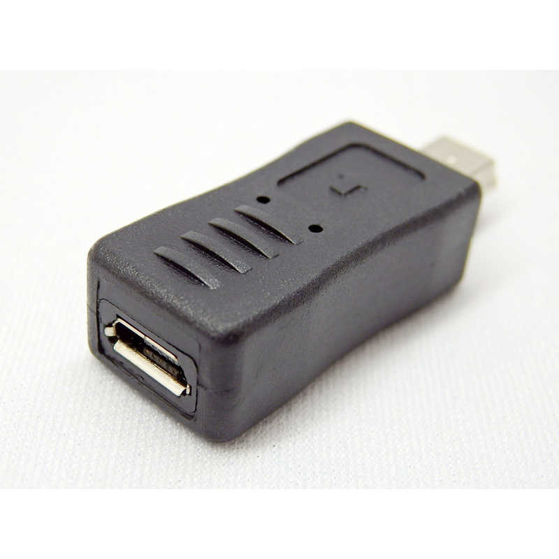 SSAサービス SSAサービス USB変換コネクタ microUSB(メス) miniUSB(オス) ※OTG非対応 ブラック SMCMMIF SMCMMIF