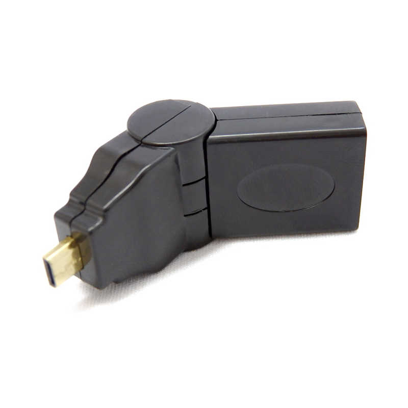 SSAサービス SSAサービス HDMI変換アダプタ ブラック [HDMI⇔MicroHDMI] SMCHMHDAFL SMCHMHDAFL