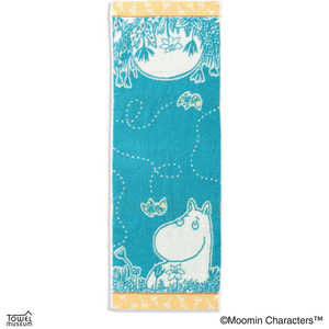 タオル美術館 空想 コンパクトタオル ブルー MOOMIN タオル美術館 空想 コンパクトタオル ブルー MOOMIN
