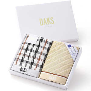 タオル美術館 NEWハウスチェック フェイスタオル×2 ベージュ DAKS タオル美術館 NEWハウスチェック フェイスタオル×2 ベージュ DAKS