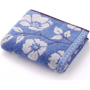 タオル美術館 アネモネ フェイスタオル ブルー 今治