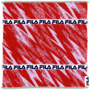 タオル美術館 FILA(フィラ)ロゴボーダー タオルハンカチ(約25×25cm) ピンク タオル美術館 FILA(フィラ)ロゴボーダー タオルハンカチ(約25×25cm) ピンク