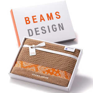 タオル美術館 ラインバンダナ バスタオル×1 ベージュ BEAMS タオル美術館 ラインバンダナ バスタオル×1 ベージュ BEAMS