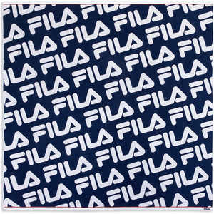 タオル美術館 FILA(フィラ)総柄 マルチケット ネイビー タオル美術館 FILA(フィラ)総柄 マルチケット ネイビー