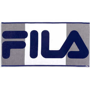 タオル美術館 FILA(フィラ)ワンポイント ボディタオル(約70×140cm) ネイビー タオル美術館 FILA(フィラ)ワンポイント ボディタオル(約70×140cm) ネイビー