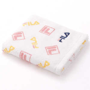 タオル美術館 FILA(フィラ)ロゴミックス フェイスタオル(約34×75cm) ピンク タオル美術館 FILA(フィラ)ロゴミックス フェイスタオル(約34×75cm) ピンク