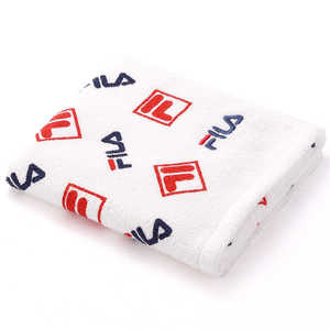 タオル美術館 FILA(フィラ)ロゴミックス フェイスタオル(約34×75cm) レッド タオル美術館 FILA(フィラ)ロゴミックス フェイスタオル(約34×75cm) レッド