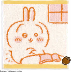 タオル美術館 おうち タオルハンカチ イエロー ちいかわ 