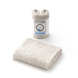 タオル美術館 TOWEL LAUNDRY ふっくらボリューム フェイスタオル 約34×80cm ベージュ 23-3032150BE