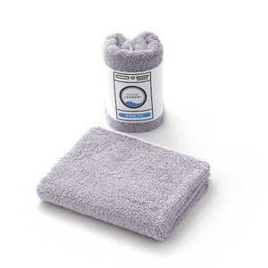 タオル美術館 TOWEL LAUNDRY ふっくらボリューム フェイスタオル 約34×80cm グレー 23-3032150GY