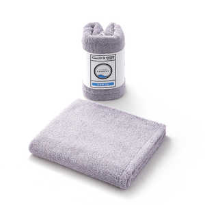 タオル美術館 TOWEL LAUNDRY ふっくらボリューム ミニバスタオル 約45×100cm グレー 23-3033250GY